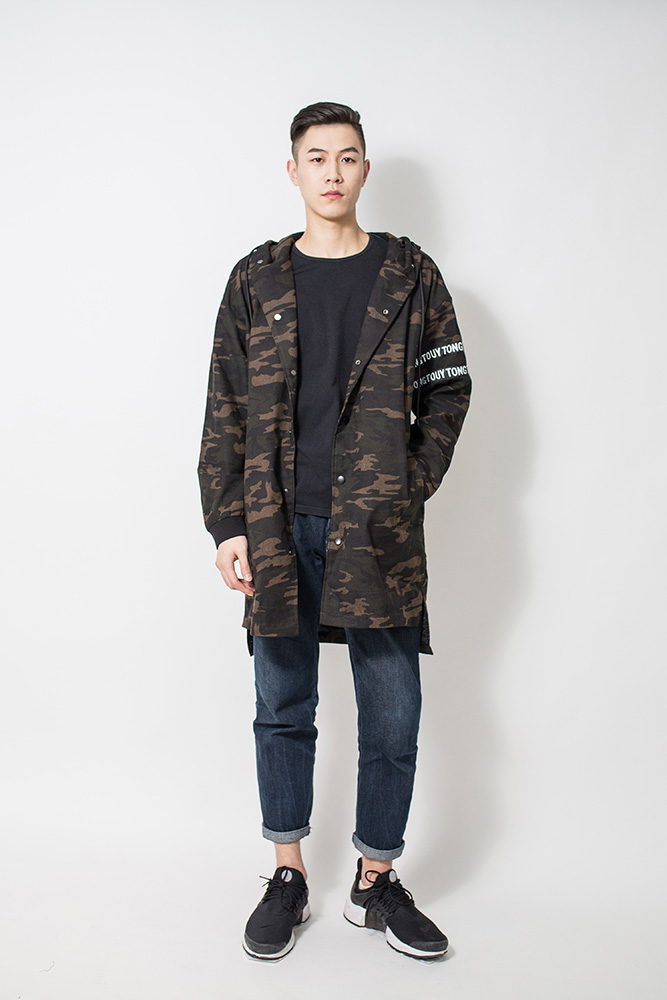 Man's long coat